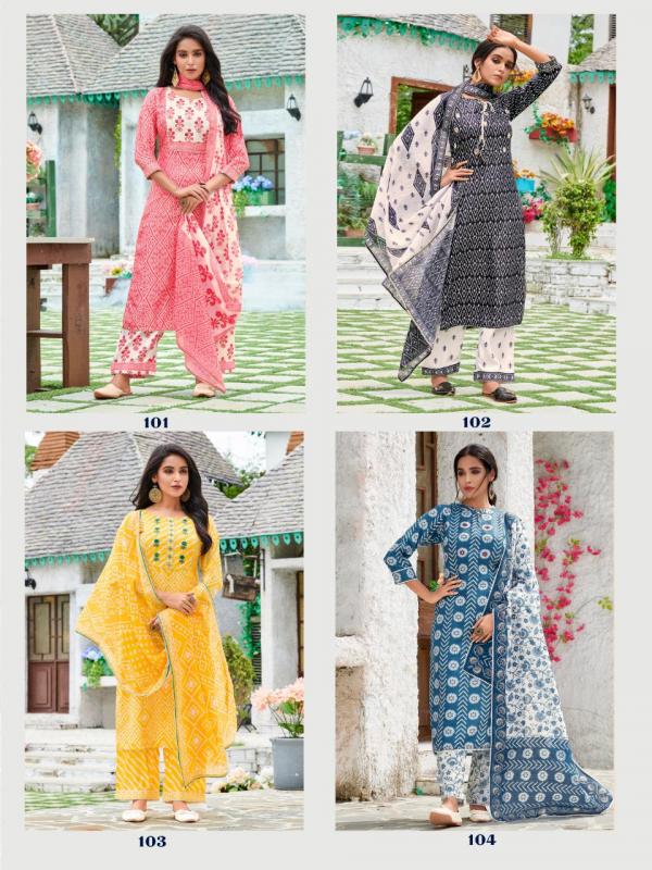 Lilly Sakira Designer Cotton Printed Readymade Salwar